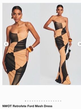 Retrofête Ford Mesh Dress